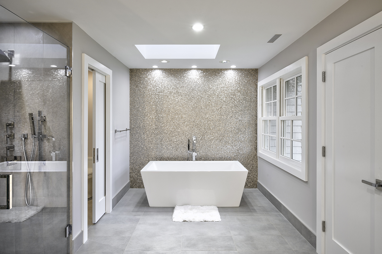 A modern bathroom in Glasgow